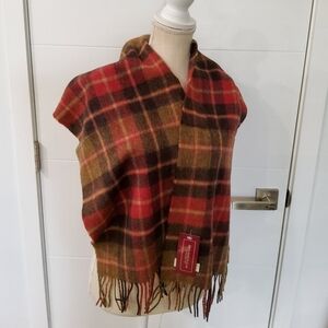 John Hanly Plaid Scarf